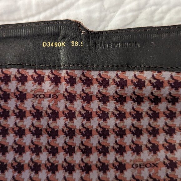 GEOX suede boots- size 38.5 Made in Italy - Picture 8 of 12